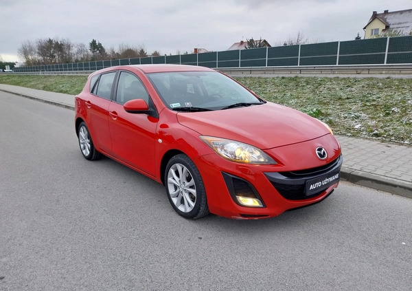 Mazda 3 cena 25900 przebieg: 183000, rok produkcji 2011 z Nowe Miasteczko małe 781